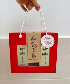 Alternative view of SET QUÀ TẾT HẠT ĐIỀU 2 HỦ 350G